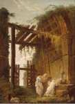 Robert Hubert At the Hermits  - Hermitage